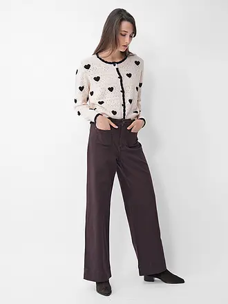 MOS MOSH | Marlenehose MMSOEY | dunkelrot